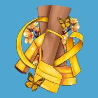 Childhood Cancer Diva Yellow Ribbon Premium Hoodie | Teevron