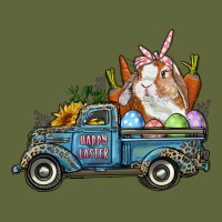 Happy Easter Truck With Bunny Eggs And Carrot Classic Tee | Teevron