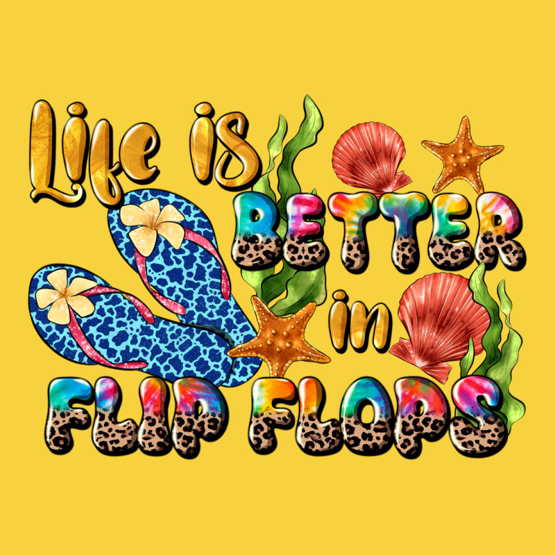 Life Is Better In Flip Flops Summer Premium Sweatshirt by JahusDesignShop | Teevron