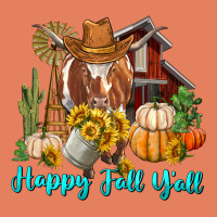 Happy Fall Y'all Longhorn Cow Classic Tee | Teevron