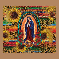 Sunflower Serape Lady Of Guadalupe Long Sleeve Tee | Teevron