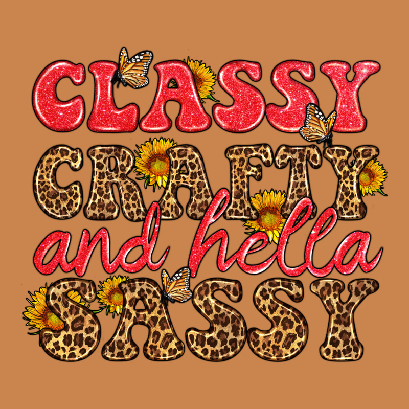 Classy Crafty And Hella Sassy Heavyweight Hoodie by HRA Design Shop | Teevron