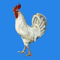 Leghorn Rooster Premium Hoodie | Teevron