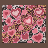 Valentines Day Hearts With Leopard And Cowhide Long Sleeve Tee | Teevron