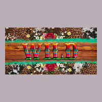 Western Wild And Floral Leopard  Cowhide Licanse Plate Vintage Tee | Teevron