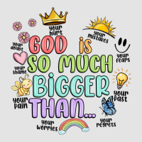 God Is Bigger Premium Sweatshirt | Teevron
