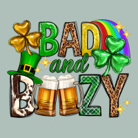 Bad And Boozy St. Patricks Day Heavyweight Hoodie | Teevron