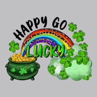 Happy Go Lucky Rainbow Shamrocks And Pot Of Gold Classic Tee | Teevron