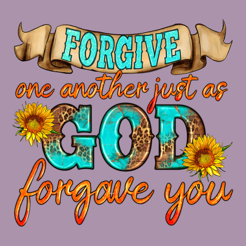 Forgive One Another Just As God Forgave You Heavyweight Hoodie by HRA Design Shop | Teevron