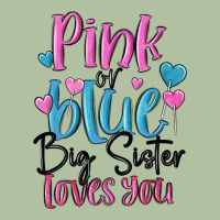 Pink Or Blue Big Sister Loves You Urban Hoodie | Teevron