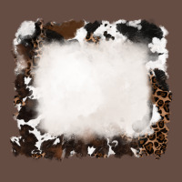 Cowhide And Leopard Background Long Sleeve Tee | Teevron