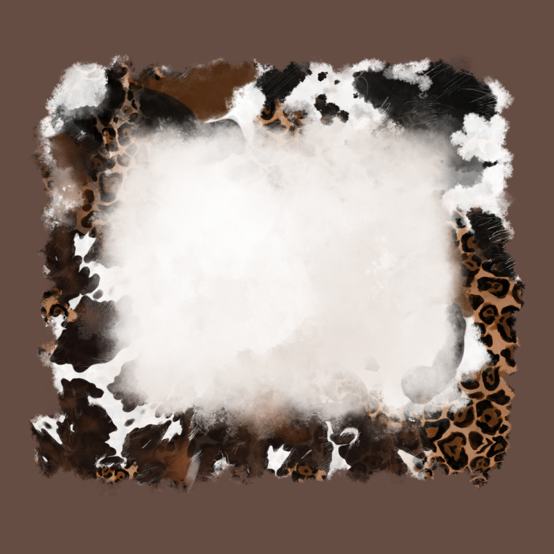 Cowhide And Leopard Background Long Sleeve Tee by RanaPortraitStore | Teevron