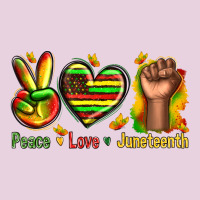 Peace Love Juneteenth Classic Tee | Teevron
