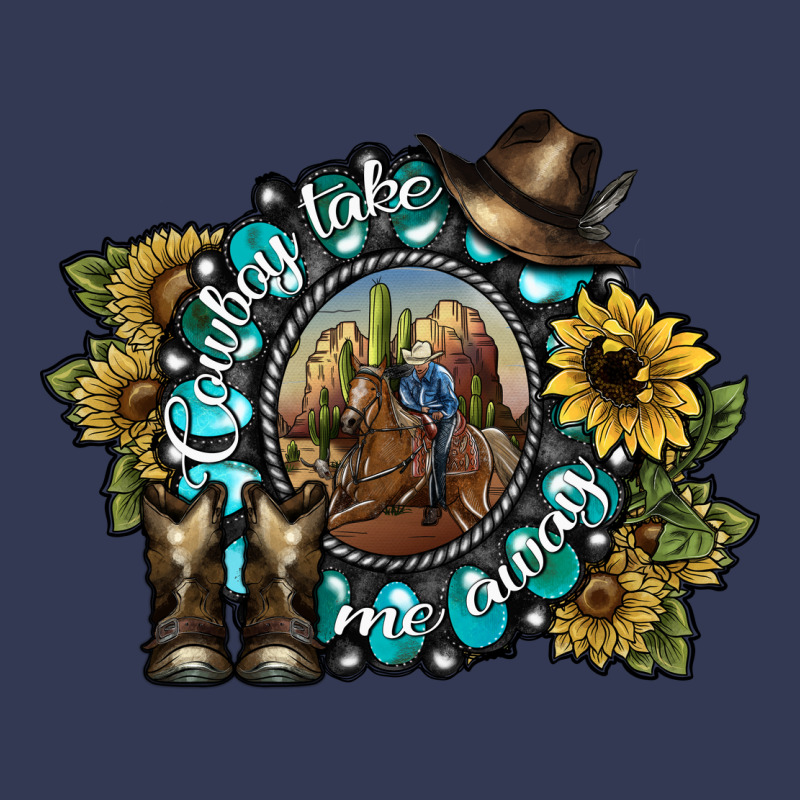 Cowboy Take Me Away 2 Heavyweight Hoodie by SublimationCraftShop | Teevron