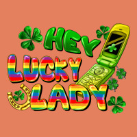 Hey Lucky Lady Flip Phone Classic Tee | Teevron
