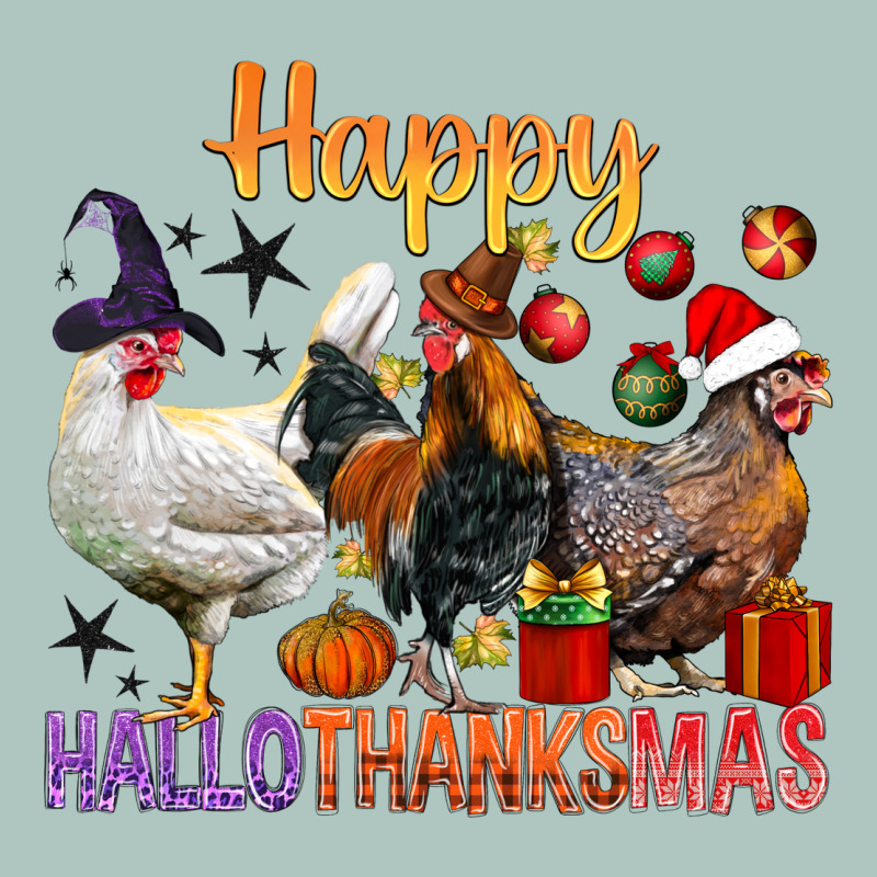 Happy Hallothanksmas Chick Premium Sweatshirt by BundleAndBundleShop | Teevron