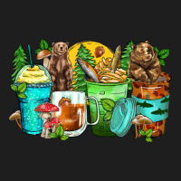 Bear Coffee Cups Classic Tee | Teevron