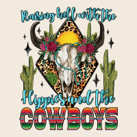 Raising Hell With The Hippies And The Cowboys Zipper Hoodie | Teevron