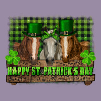 Happy St. Patrick's Day Horses With Leprechaun Hat And Bandana Classic Tee | Teevron
