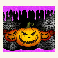 Halloween Jack O'lantern Dripping Glitter Tumbler Premium Hoodie | Teevron