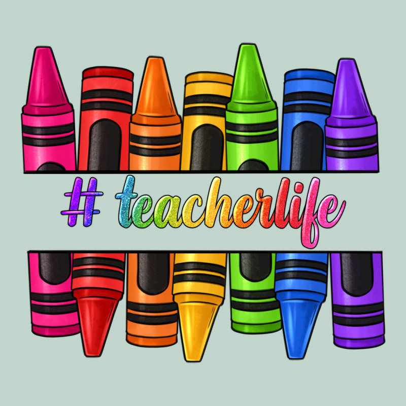 Teacher Life Crayons Zipper Hoodie by texasbilliewilder | Teevron