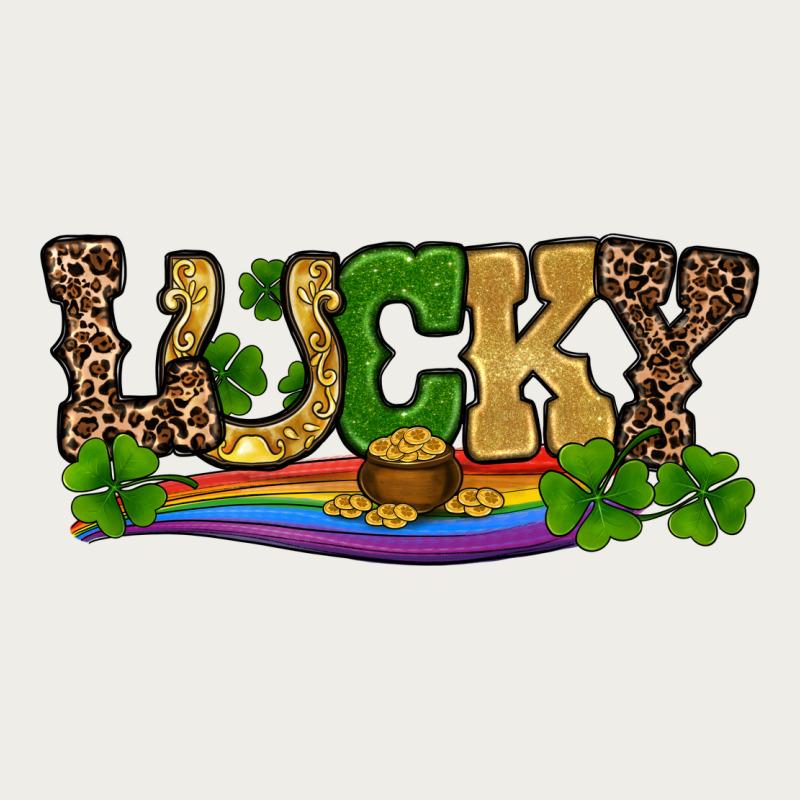 St Patricks Shamrock Gold With Rainbow Zipper Hoodie by RanaPortraitStore | Teevron