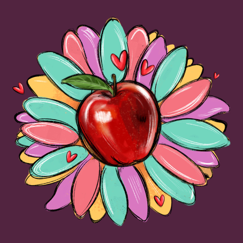 Teacher Apple Urban Hoodie by MaliasSmallBusiness | Teevron