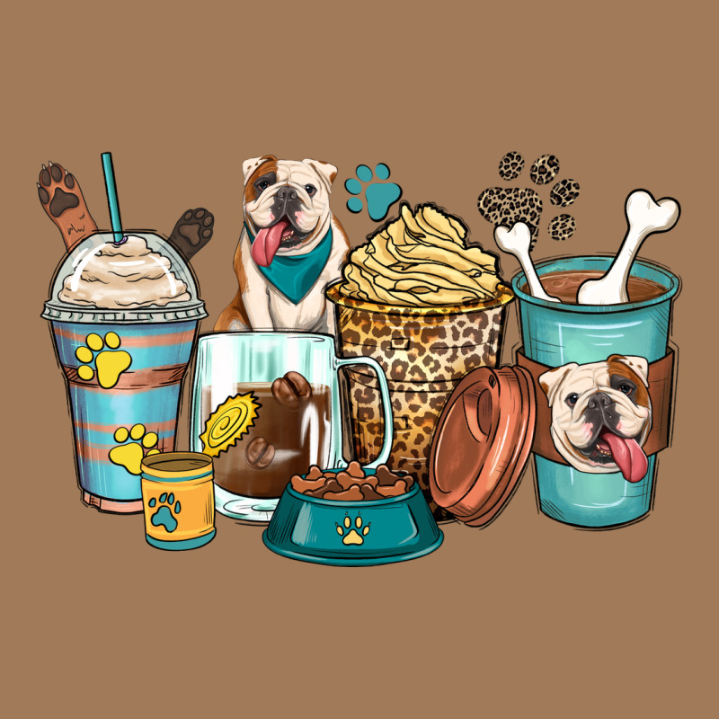 English Bulldog Coffee Cups Classic Tee by Zillion Design Studio | Teevron