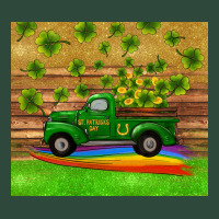 St Patricks Day Truck Shamrock With Rainbow Tumbler Zipper Hoodie | Teevron