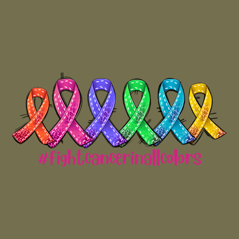 Fight Cancer In All Colors Vintage Hoodie by AdoDesignShop | Teevron