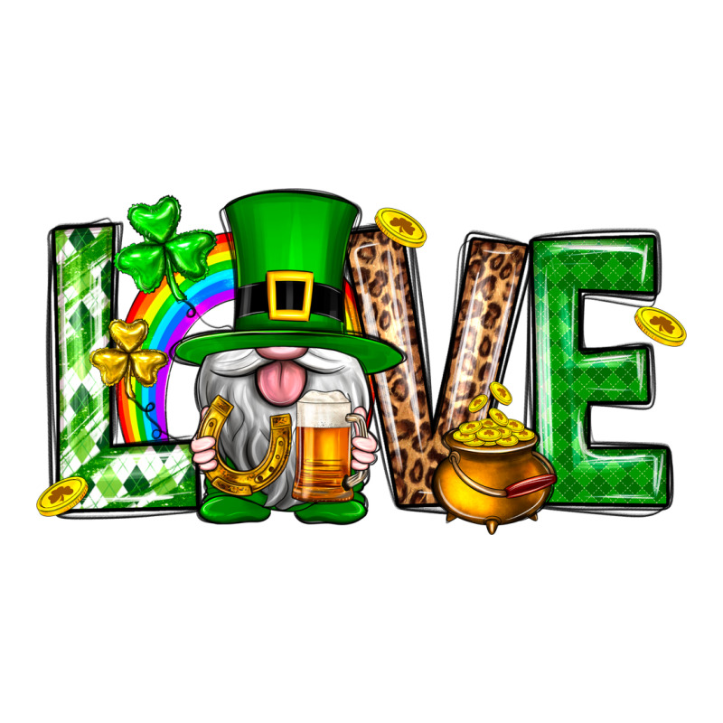 Love St. Patricks Day Heavyweight Hoodie by Neo Western | Teevron