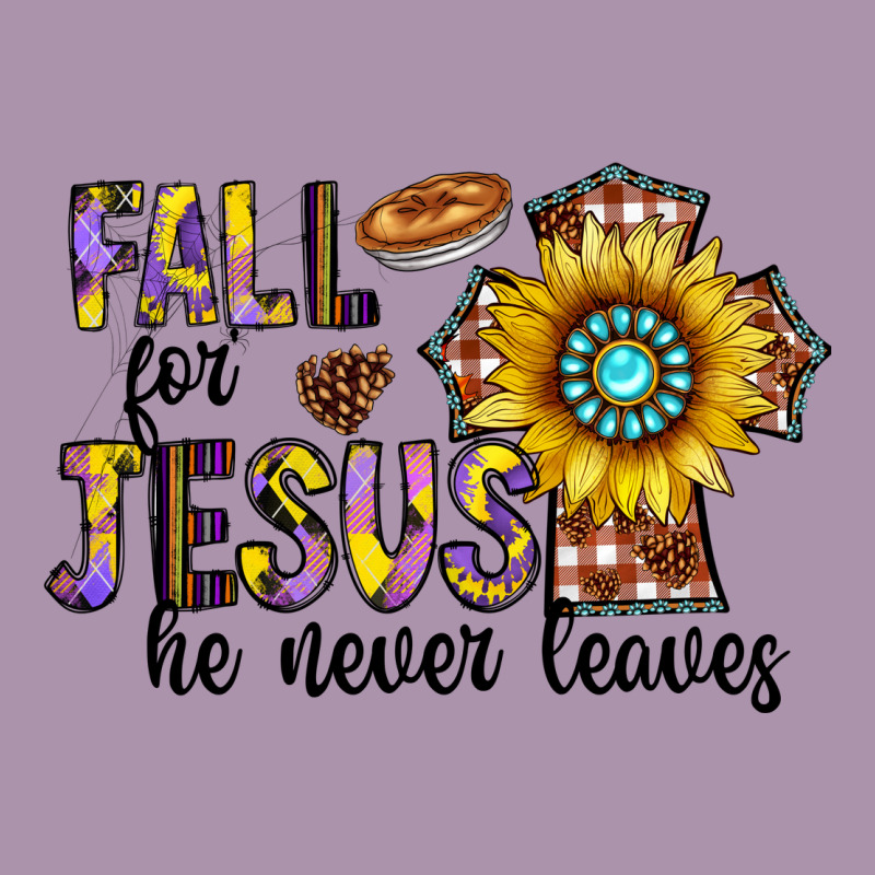 Fall For Jesus He Never Leaves Heavyweight Hoodie by CowhideDigitalArt | Teevron
