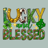 Lucky And Blessed St. Patricks Day Heavyweight Hoodie | Teevron