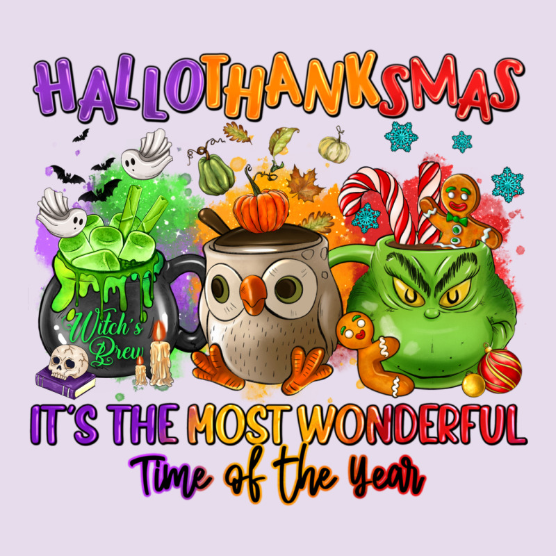 Hallothanksmas Premium Hoodie by NancyCooperArtShop | Teevron