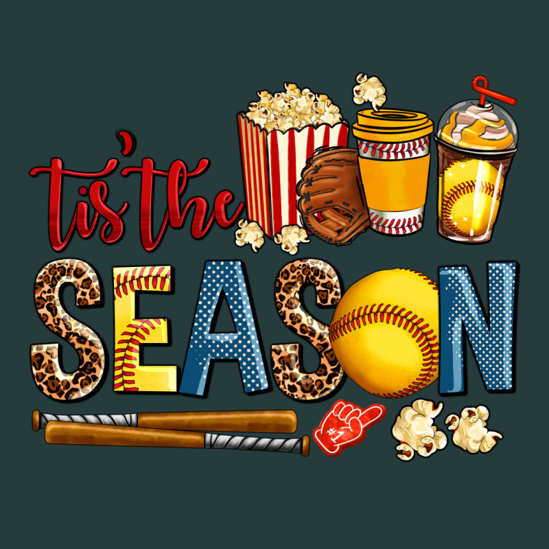 Tis The Season Softball Premium Hoodie by AdoDesignShop | Teevron