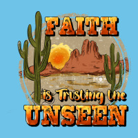 Faith Is Trusting The Unseen Premium Sweatshirt | Teevron