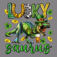Lucky Saurus St.patricks Day Heavyweight Hoodie | Teevron
