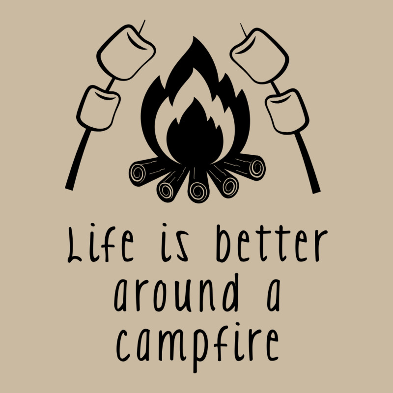 Life Is Better Around A Campfire Long Sleeve Tee by Unal Design | Teevron