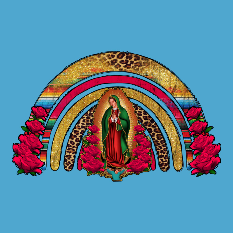 Lady Of Guadalupe Rainbow Premium Hoodie by Jasminsmagicworld | Teevron