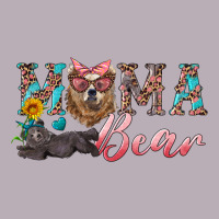 Mama Bear With Mama And Baby Vintage Tee | Teevron