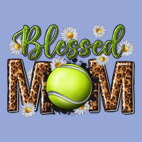 Blessed Mom With Tennis And Daisy Classic Tee | Teevron