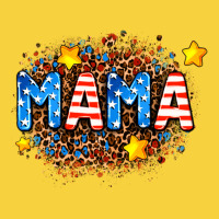 Usa Mama  Leopard Background Premium Sweatshirt | Teevron