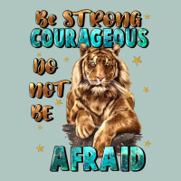 Be Strong And Courageous Premium Sweatshirt | Teevron