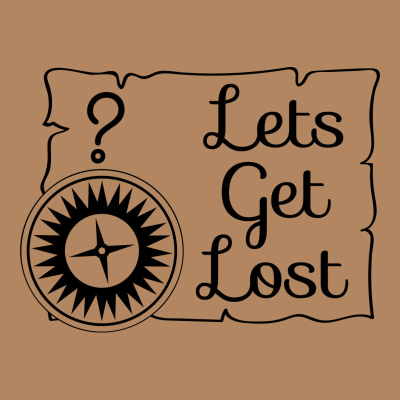 Lets Get Lost Long Sleeve Tee by Unal Design | Teevron