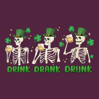 Drink Drank Drunk St. Patricks Day Skeletons Urban Hoodie | Teevron