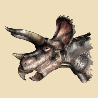 Triceratops Horridus Face Premium Hoodie | Teevron
