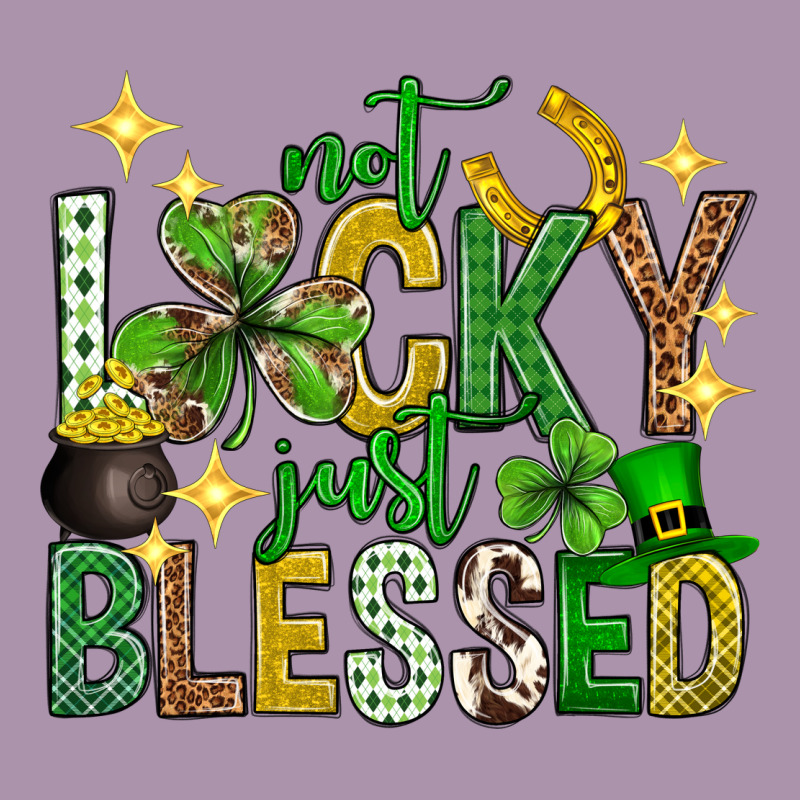 Not Lucky Just Blessed St. Patricks Day Heavyweight Hoodie by Neo Western | Teevron