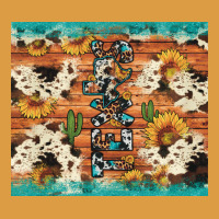 Texas Sunflower Cactus Cowhide Urban Heavy Tee | Teevron