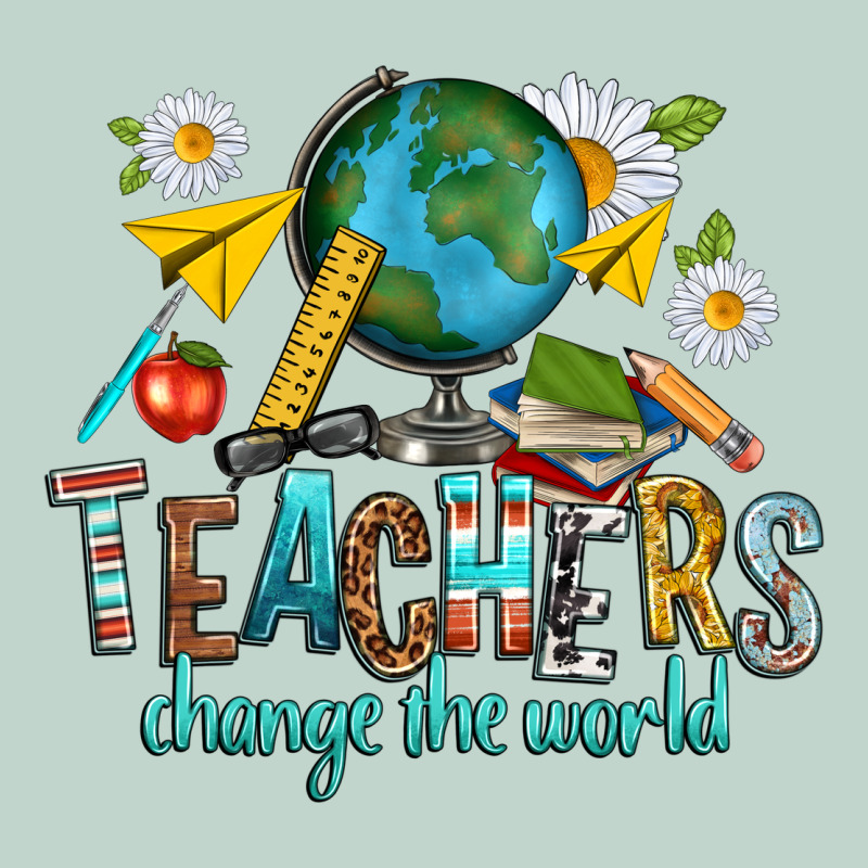 Teachers Change The World Zipper Hoodie by texasbilliewilder | Teevron