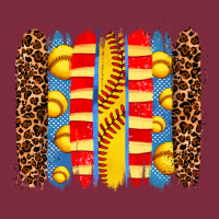 Softball  Brushstrokes Premium Hoodie | Teevron